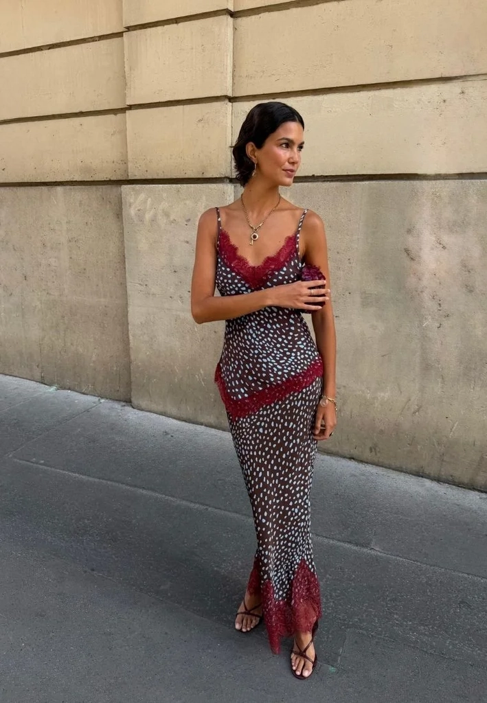 chocolate deer midi maeva skirt