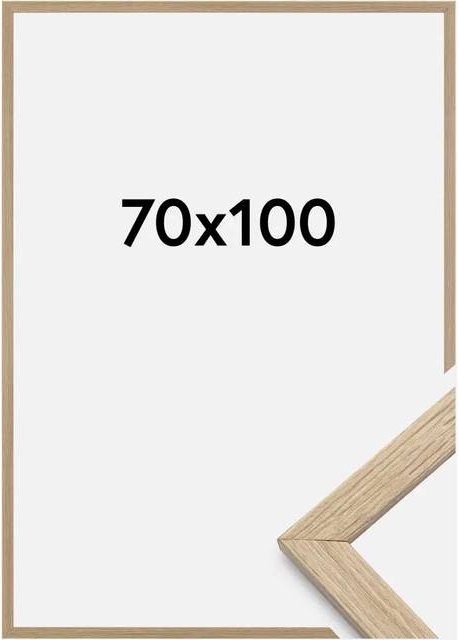 Stilren Glas Ek 70x100 cm Ram