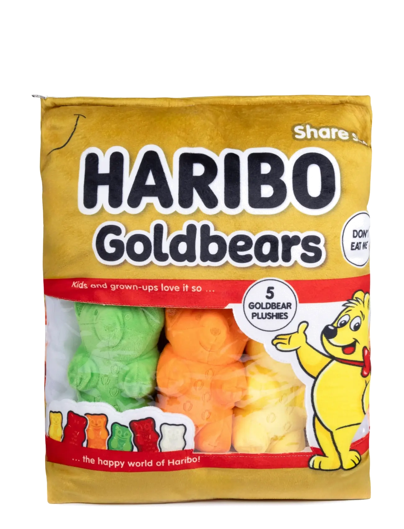 Trend Haribo Plush Snack Bag Golden Bear - MULTI - One Size