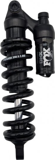fox dhx performance series 2pos coil damper 230x62.5mm 350lbs/in (bulk) | hibike