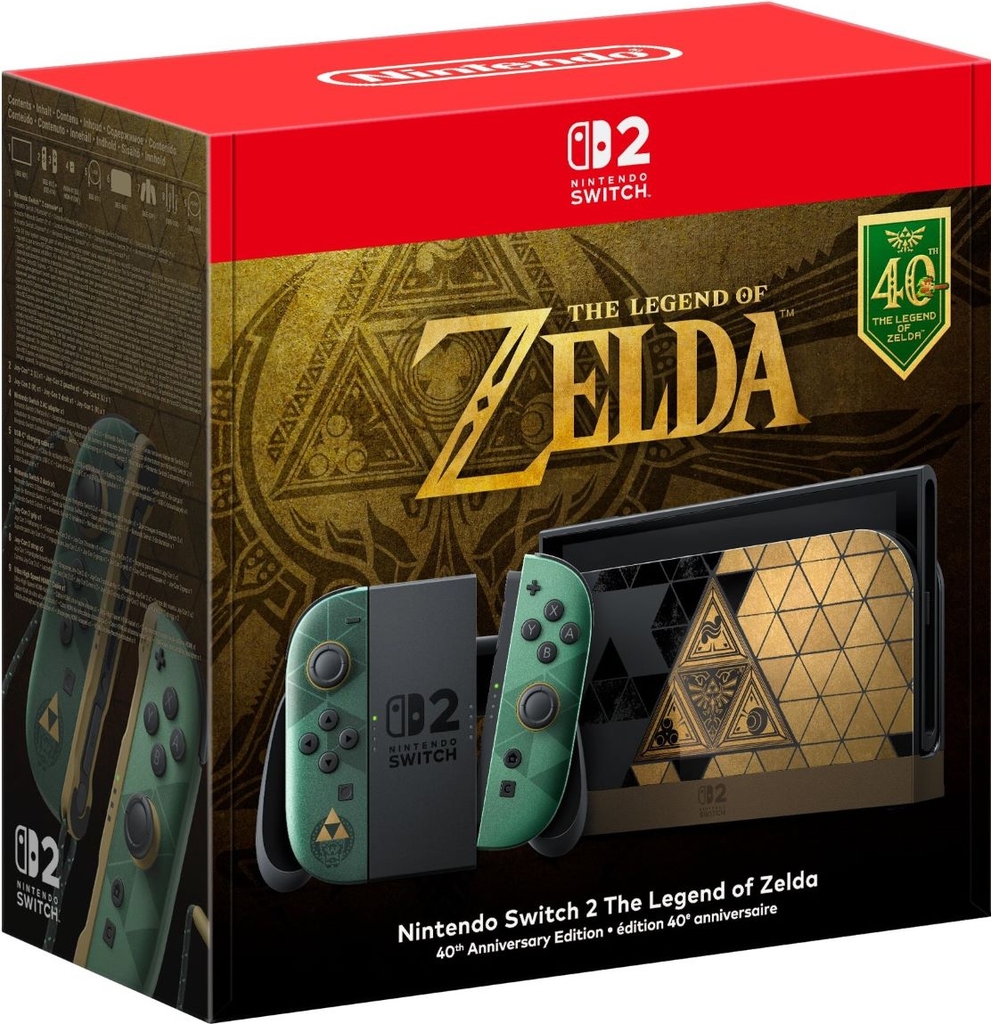 nintendo switch 2 zelda 40th anniversary edition [switch 2]