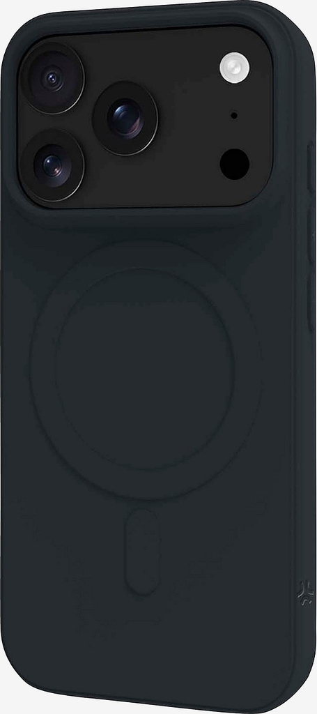 Celly - Mobiltelefon-cover Cromomag Soft MagSafe iPhone 18 Pro/17 Pro Dark Silver - Sort