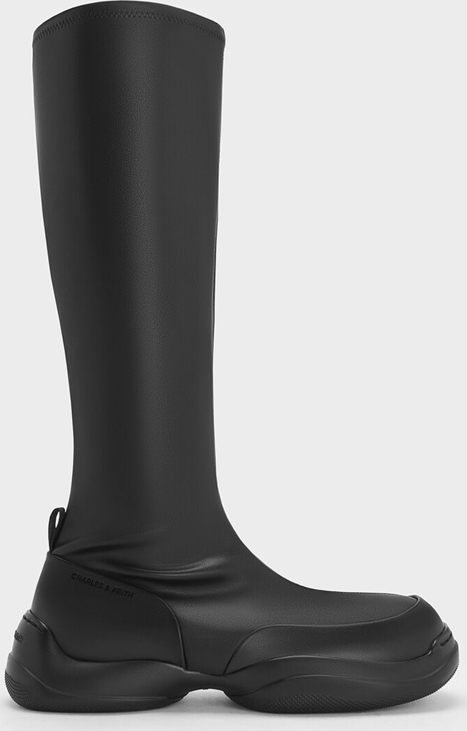 Charles & Keith Casey Side-Zip Knee-High Boots