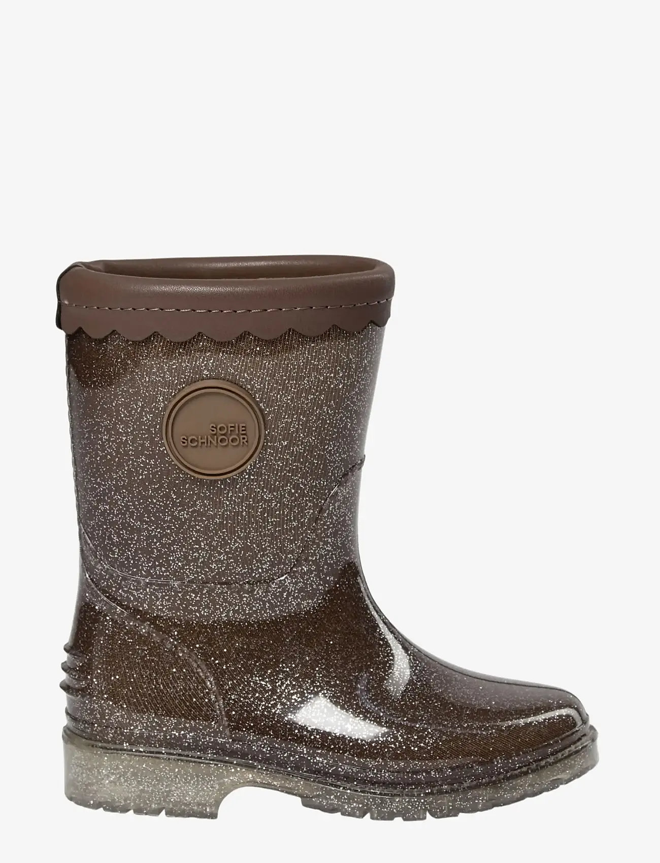 Sofie Schnoor Young Mellykb Rubber Boot W. Liining - Brown - 27