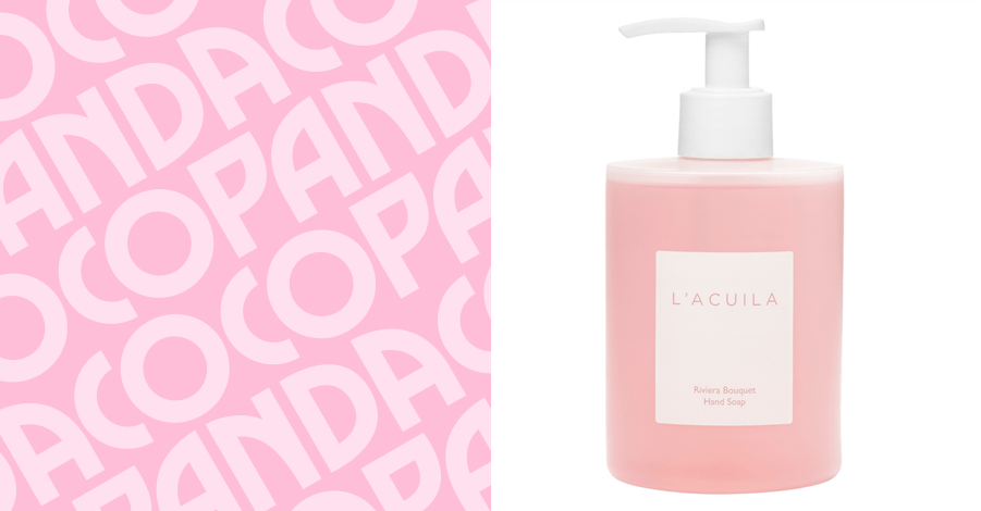 l'acuila riviera bouquet hand soap 370ml