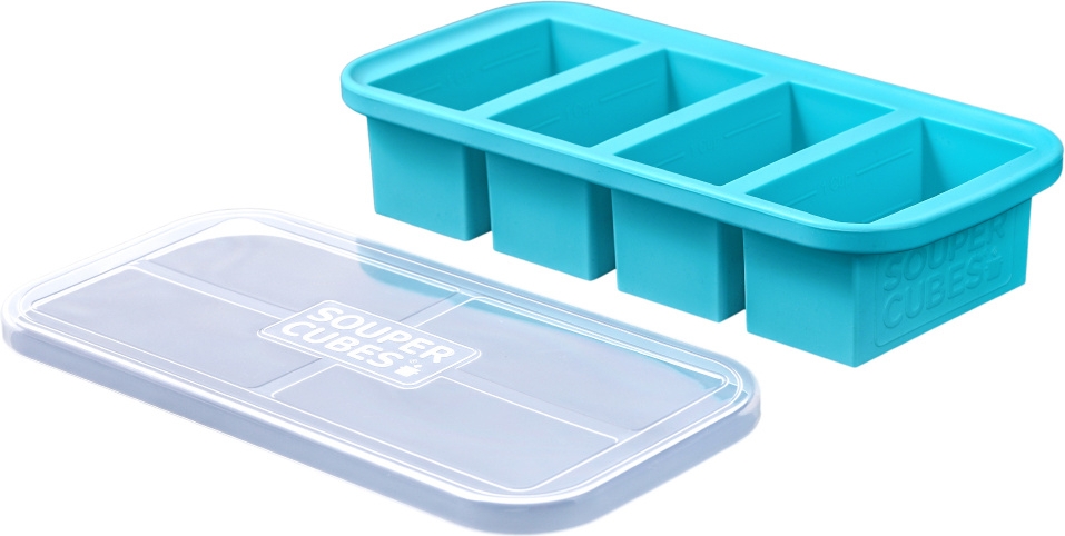 Souper Cubes Matoppbevaring Med Lokk 1-Cup 1pk