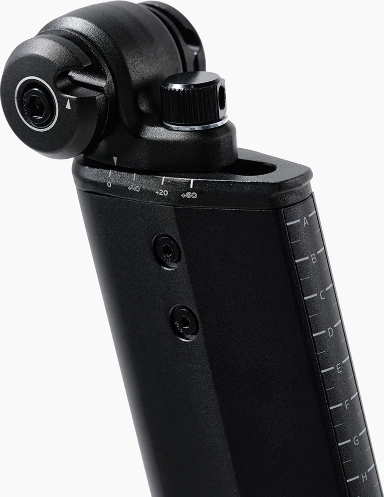 zwift ride v1 adjustable saddle clamp and seatpost