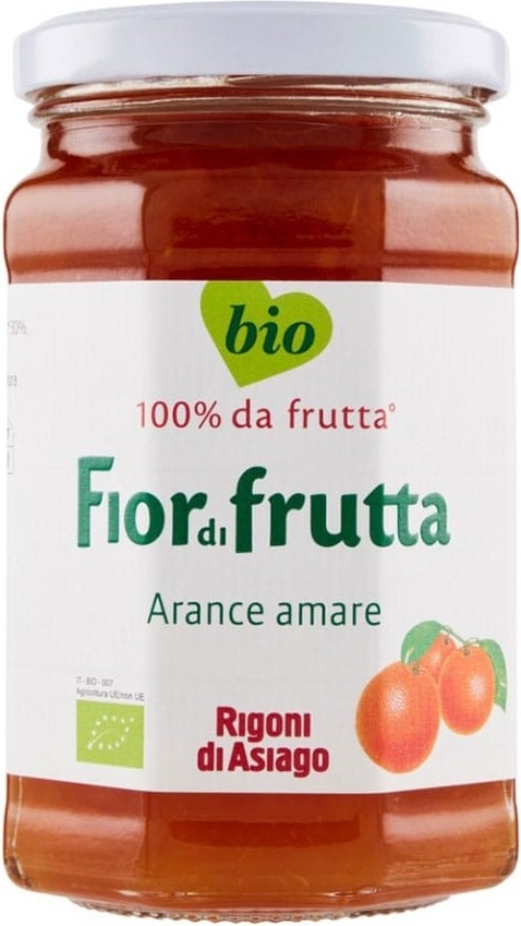 rigoni fior di frutta bitter orange jam - 250 gr