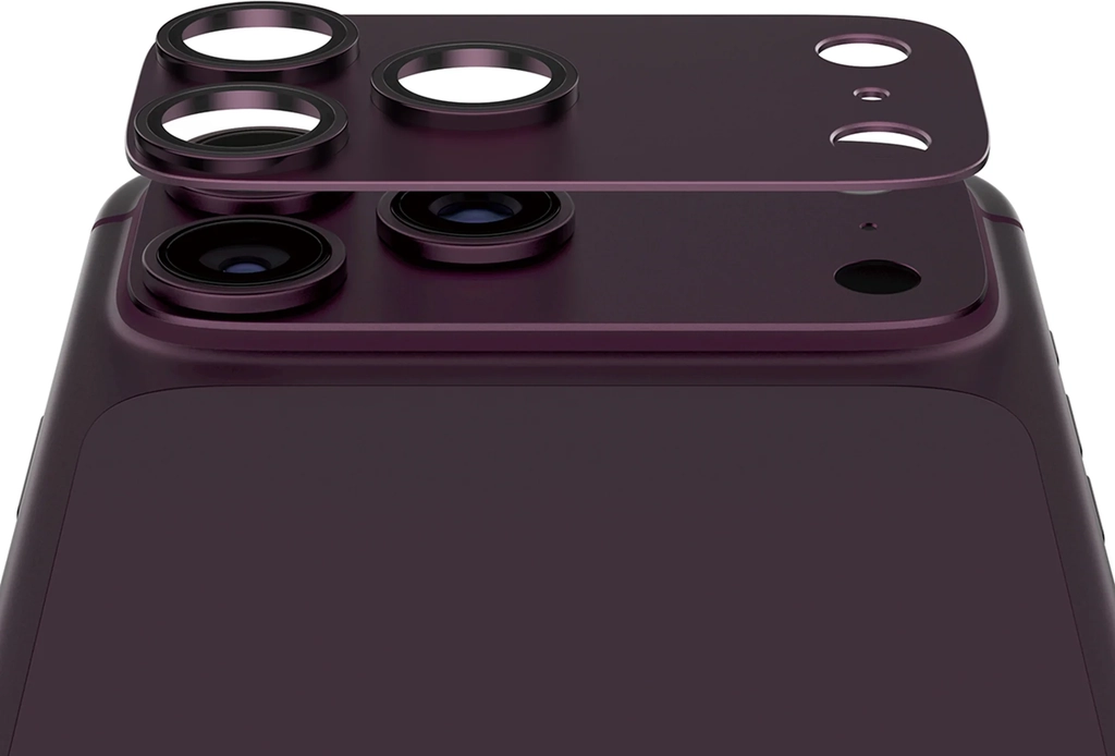 PanzerGlass Fender Camera Protector Dark Cherry iPhone 2026 Pro