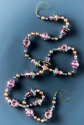 vintage shiny bright garland
