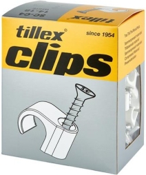 Tillex Clips with tx20 SKSC-C4 14-18mm white