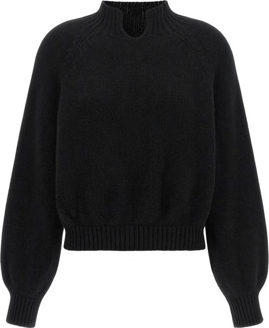 Khaite Cain Sweater Strik - Sort