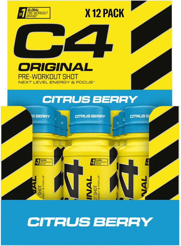 Cellucor C4 Original Pre-Workout Shot 12 x 60 ml