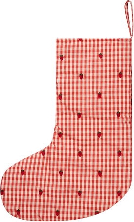 Flöss Julesok Molly Berry Gingham Dekoration