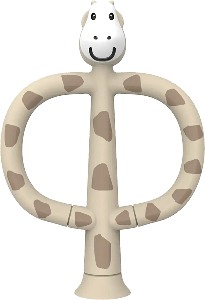 Matchstick Monkey Matchstick Monkeys Training Toothbrush Giraffe - Cream - ONE SIZE