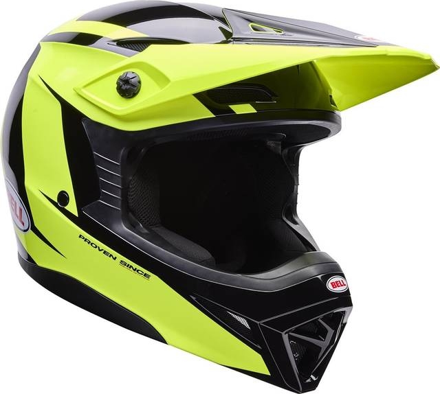 Bell Mx-10 Mips Junior Crosshjelm - Talon Gul/Sort