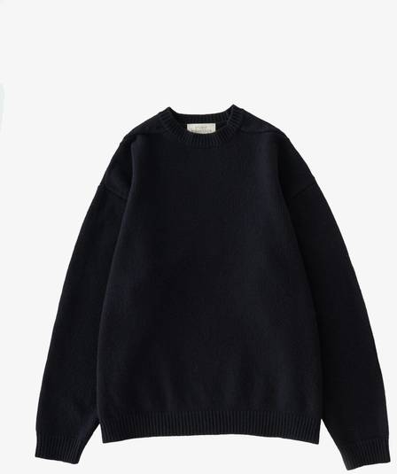 Studio Nicholson Hemyl Knit - Darkest Navy