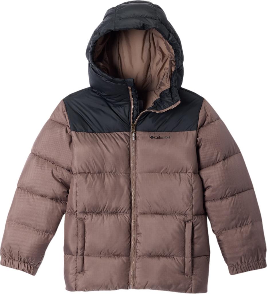 Columbia Puffect Hooded Jacket Kunstfaserjacke - Iron/Black