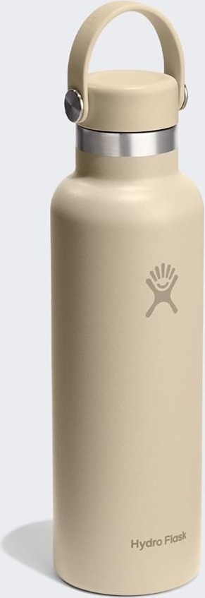Hydro Flask 21 oz termoflaske med Standard Flex Straw Cap 621 ml - havre