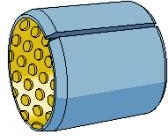 Glidebøsning skf pcm 303440 m