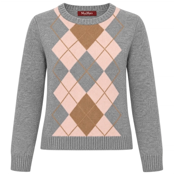 max mara studio mstfaraone strik, light grey