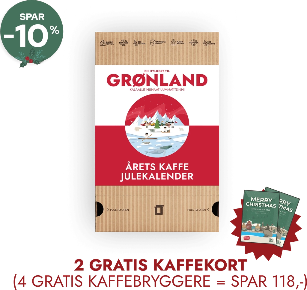 årets kaffejulekalender early bird tilbud
