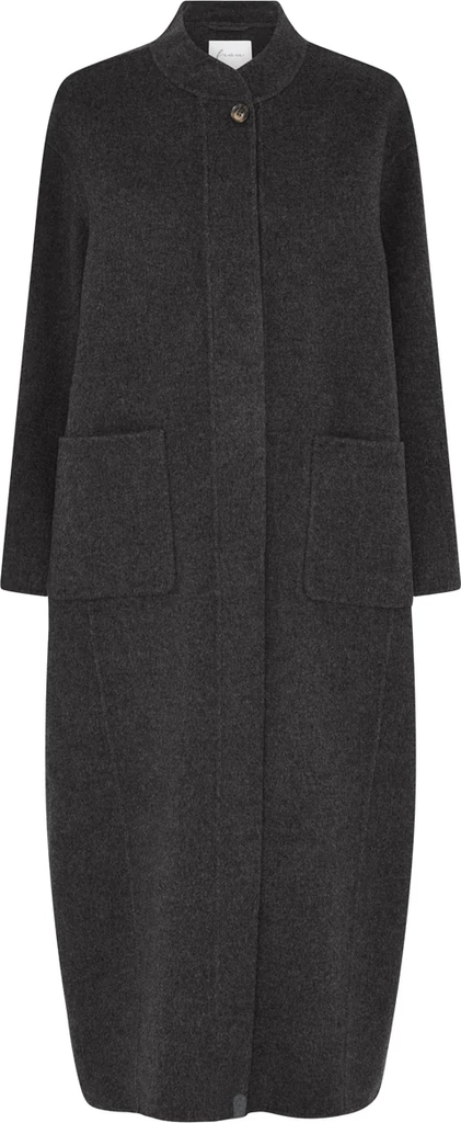 chicago pure wool long coat