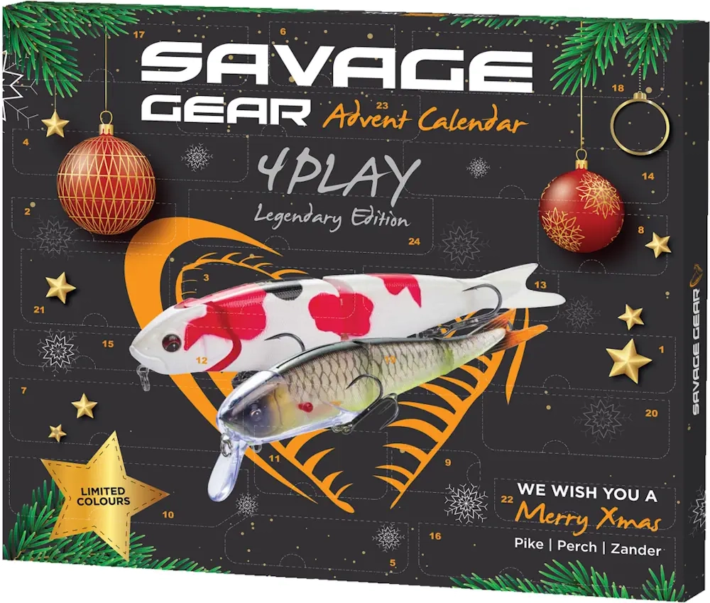 Savage Gear Julekalender 4Play 2026