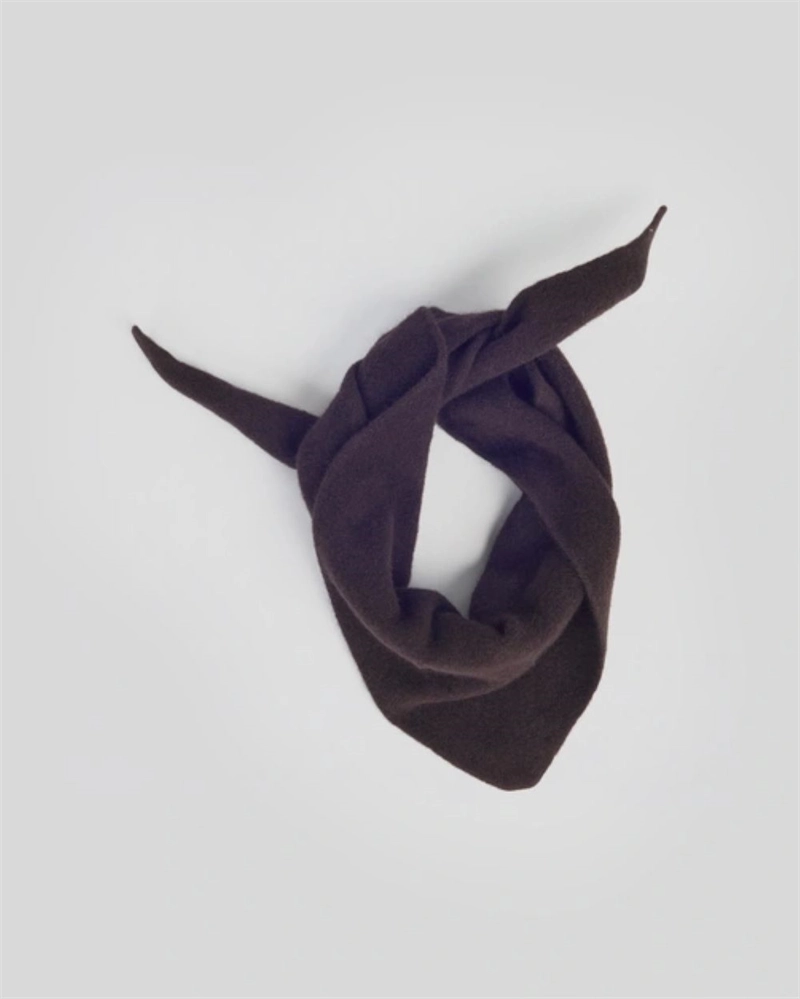 le bonnet bandana lambswool one size espresso