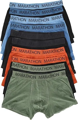 marathon 10-pak tights str. 2xl - multifarvet