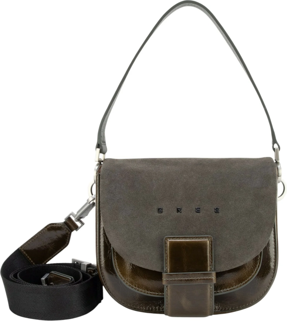 breebree - unisex flapbag the icons ladytop - håndtasker - dark olive