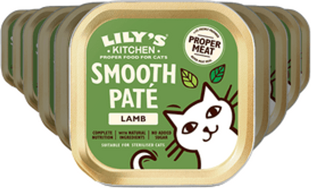 Lily's kitchen Vådfoder Kat Organic Lamb 10x85 g