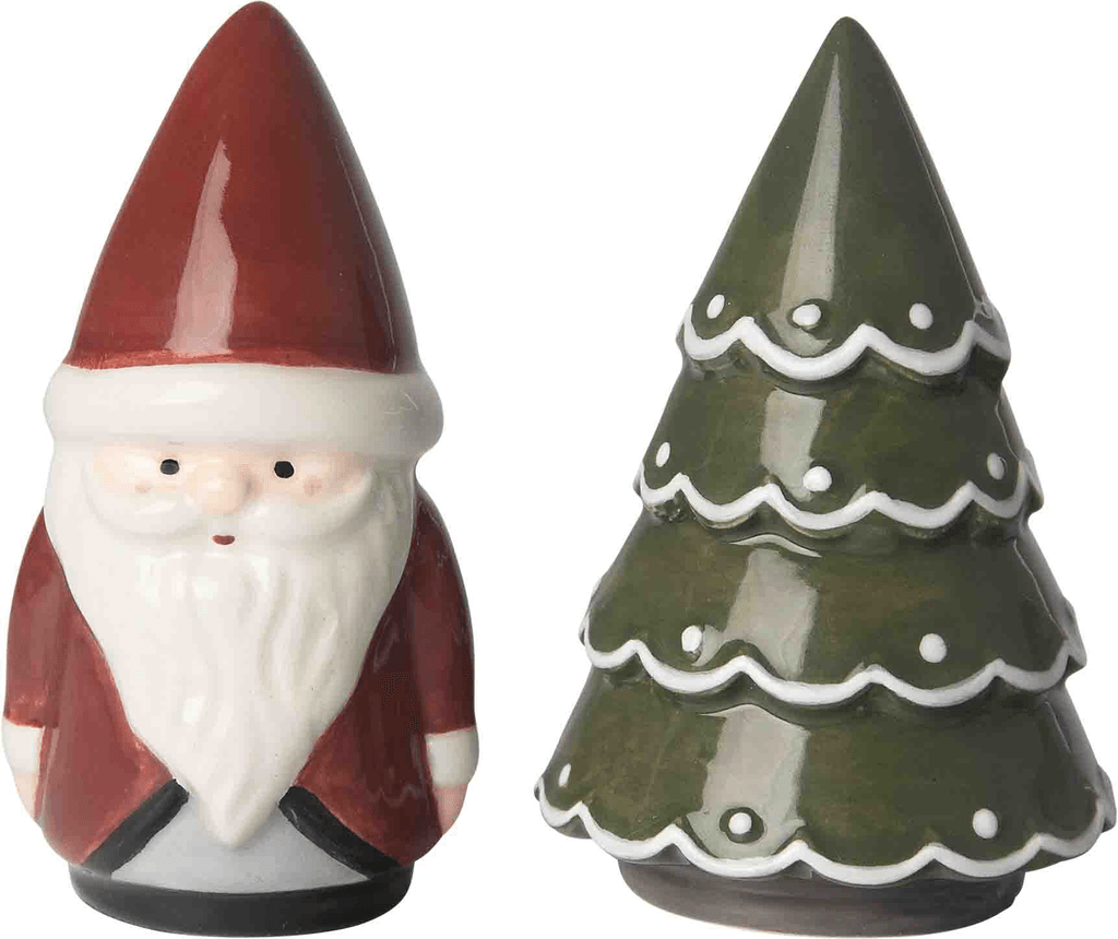 santa salt & peberkar, nisse, gran