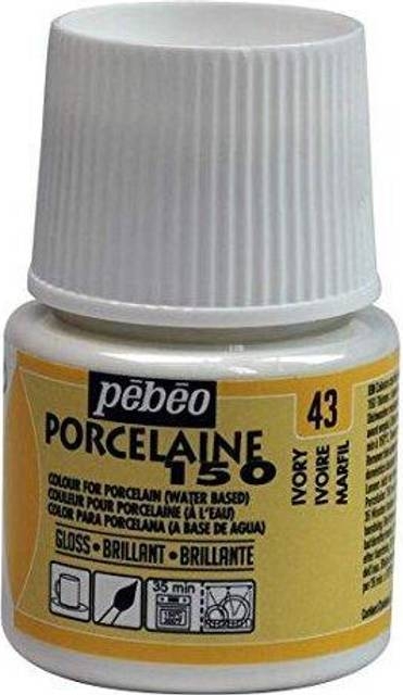 Pebeo Porcelænsfarve benhvid 45 ml