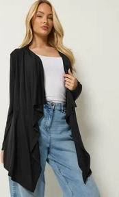 WOMEN'S CARDIGANS - Cardigan - black