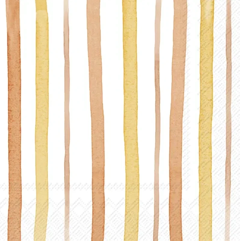 ihr - frokostservietter - happy stripes orange