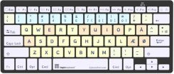 LogicKeyboard Dyslexie Mini Bluetooth Tastatur
