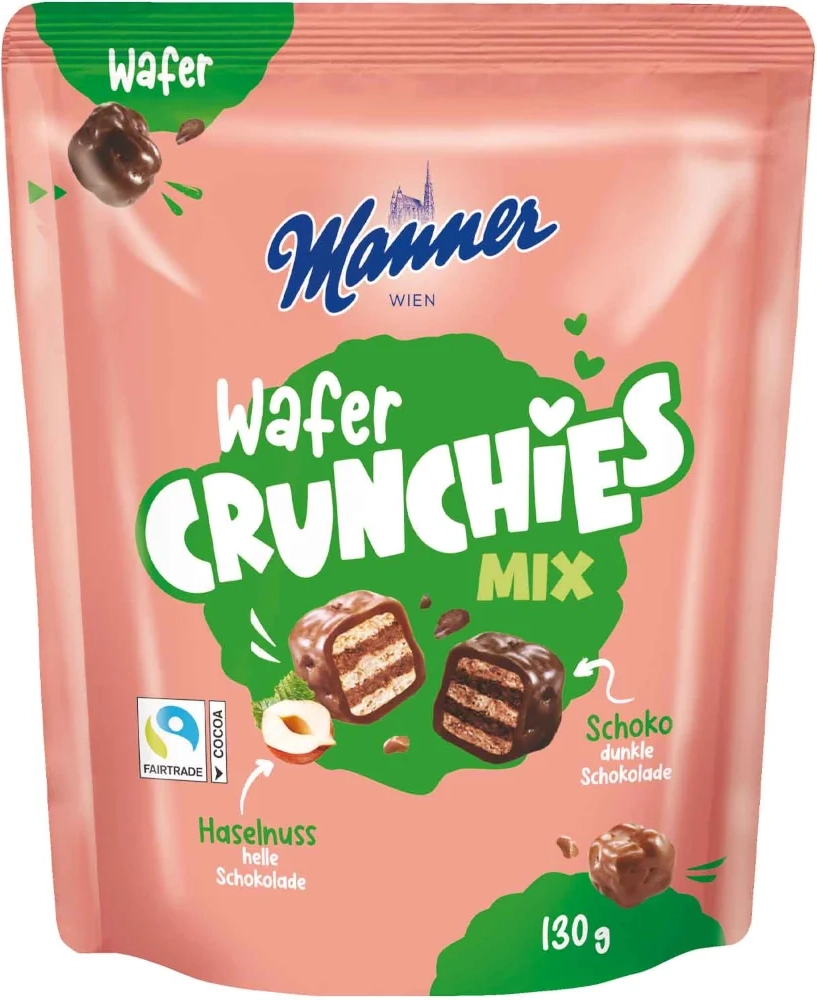 manner wafer crunchies mix 130g / 4.58oz