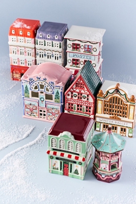 ceramic holiday house