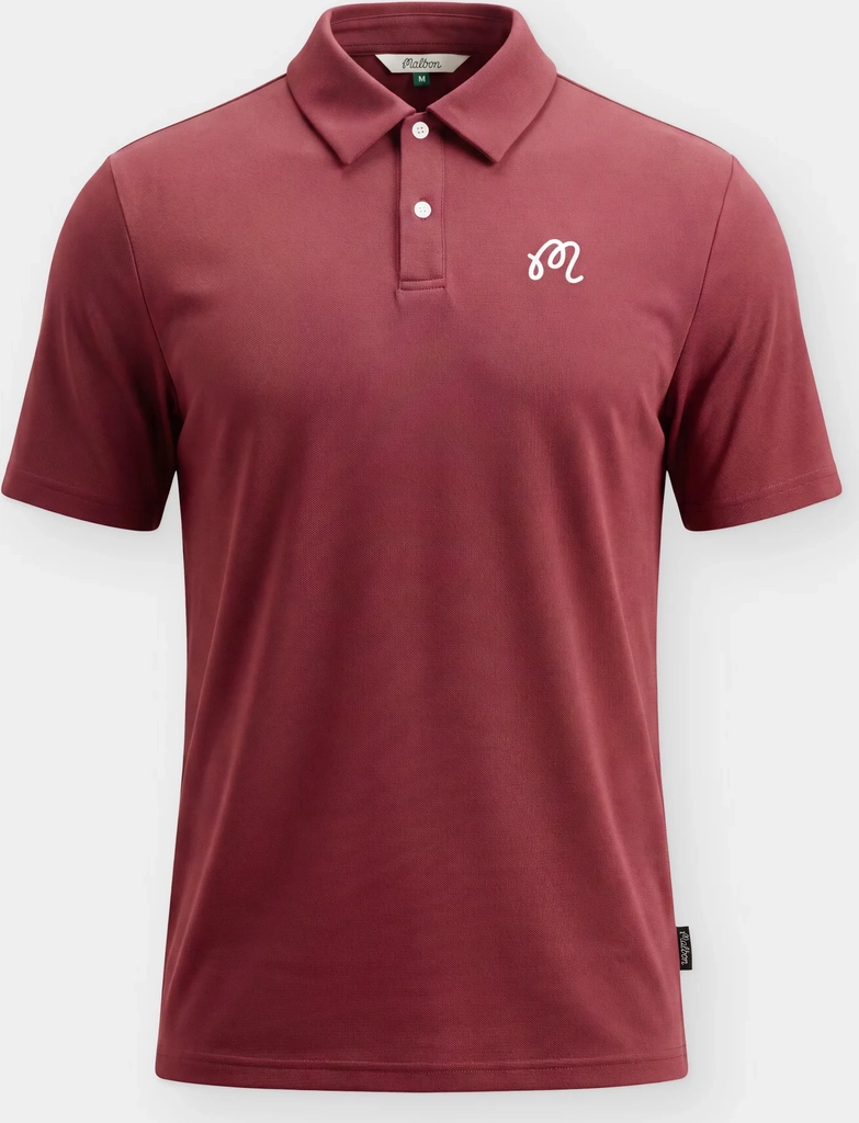 malbonfairway - poloshirts - raspberry truffle