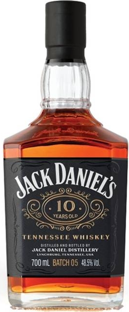 Jack Daniels 10 Year Old Batch 5 Tennessee Whiskey 700 ml 48.5%