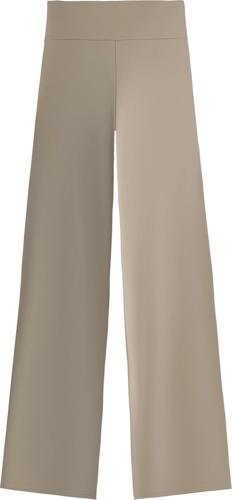 high-rise comfortlux straight-leg trousers - trousers - dark brown