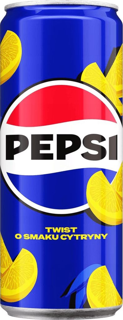 pepsi twist napój gazowany z dodatkiem cytryny 330ml frito lay