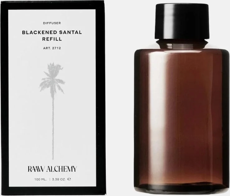 room diffuser refill - blackened santal - 100ml