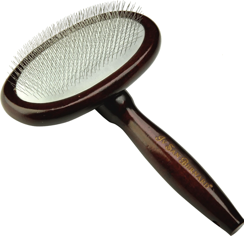 large oval slicker brush 13 cm | undercoat & detangling brush for dogs