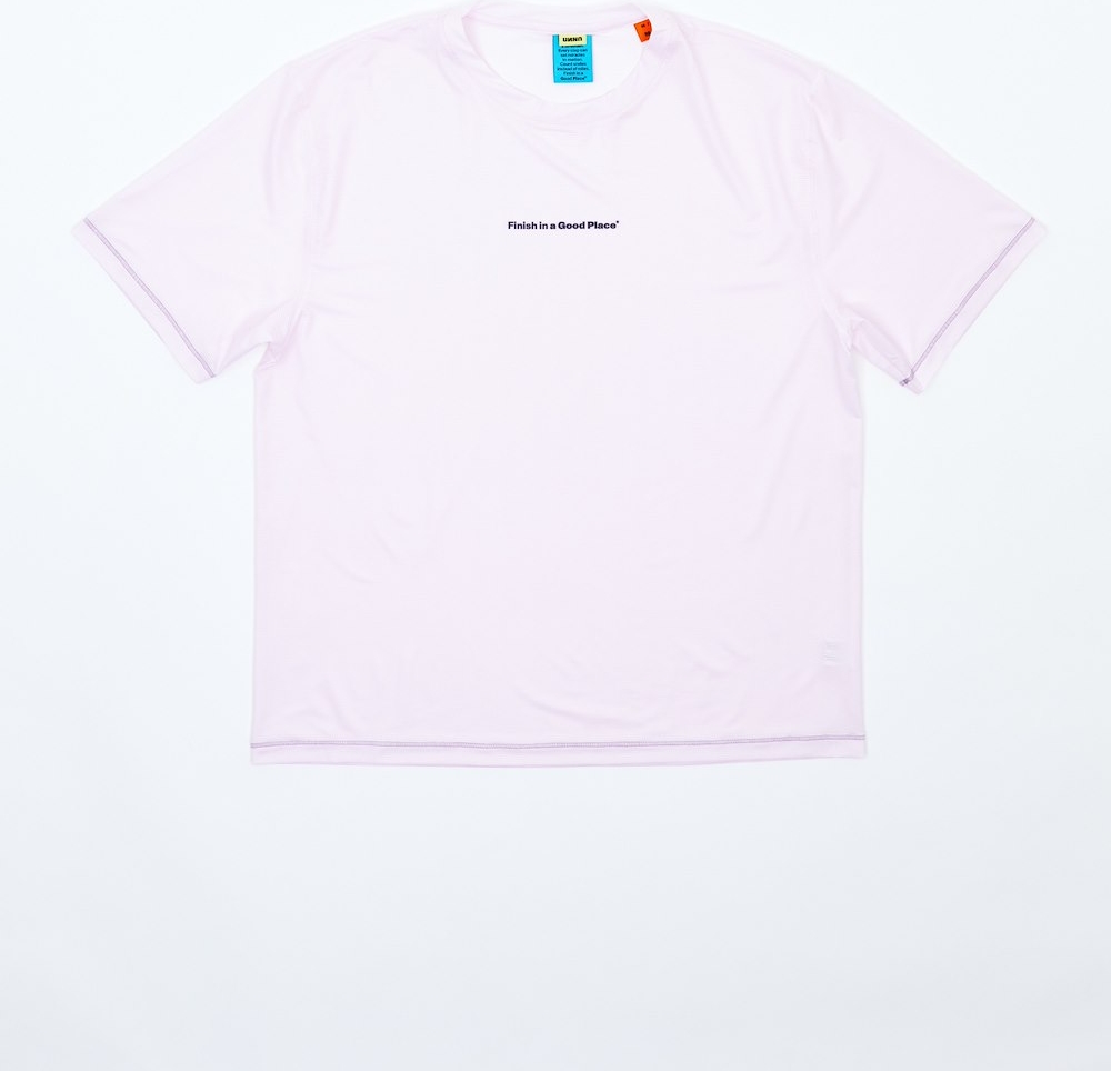 UNNA Wavy Tee - Oxford Pink