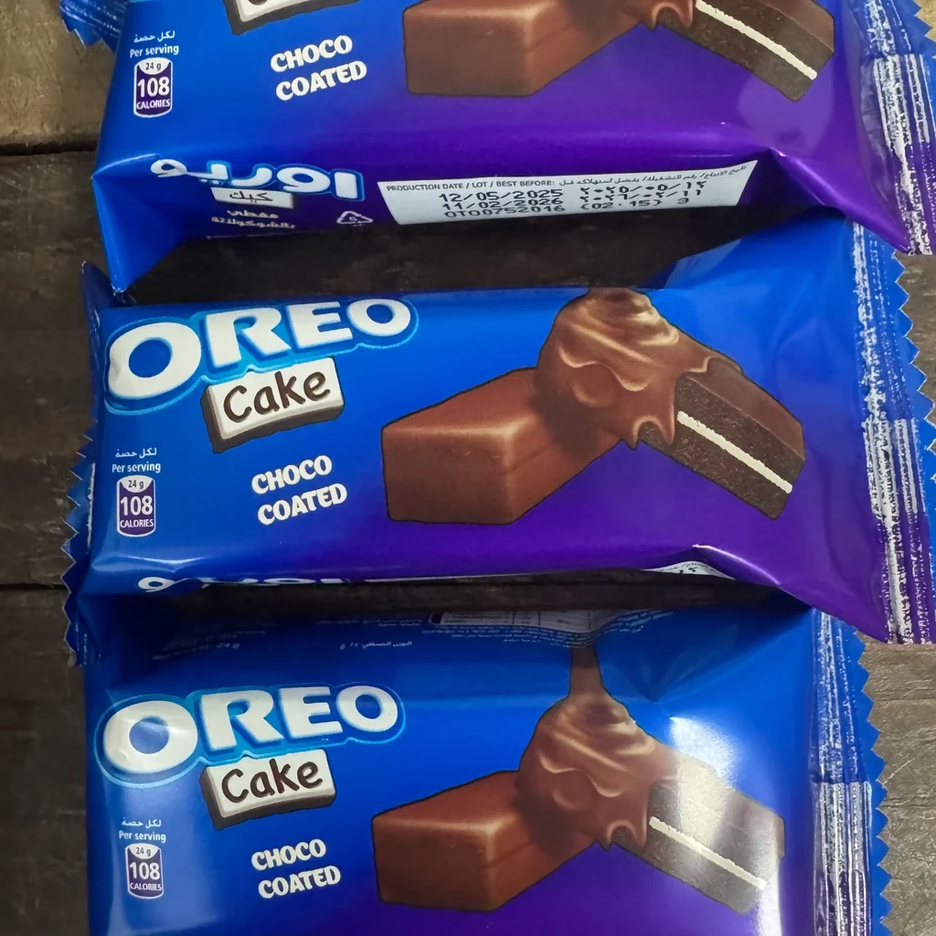 12x oreo chocolate covered cake bars (12x24g)