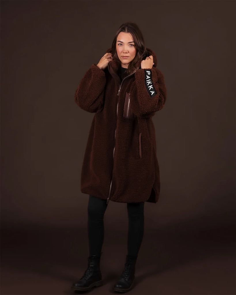 pre-order human sherpa jacket sumu choco