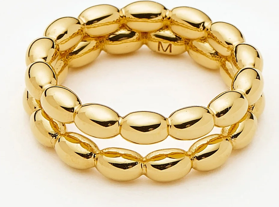missomamolten olive - ringe - gold-colored