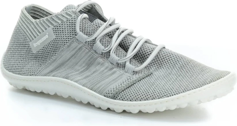 leguano beat grey with white sole